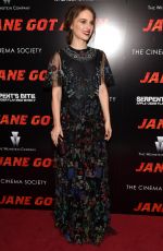 NATALIE PORTMAN at Jane Got A Gun Premiere in New York 01/27/2016