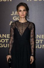 NATALIE PORTMAN at Jane Got a Gun Premiere in Paris 01/24/2016