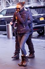 NATALIE PORTMAN in Jeans Out in New York 01/26/2016