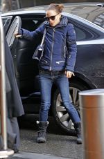 NATALIE PORTMAN in Jeans Out in New York 01/26/2016