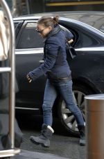 NATALIE PORTMAN in Jeans Out in New York 01/26/2016