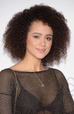 NATHALIE EMMANUEL at 2016 People’s Choice Awards in Los Angeles 01/06/2016