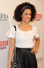 NATHALIE EMMANUEL at BAFTA Los Angeles Awards Season Tea in Los Angeles 01/09/2016