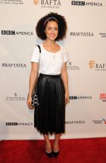 NATHALIE EMMANUEL at BAFTA Los Angeles Awards Season Tea in Los Angeles 01/09/2016