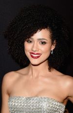 NATHALIE EMMANUEL at Instyle and Warner Bros. 2016 Golden Globe Awards Post-party in Beverly Hills 01/10/2016