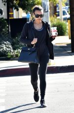 NAYA RIVERA Leaves Nine Zero One Salon in West Hollywood 01/26/2016