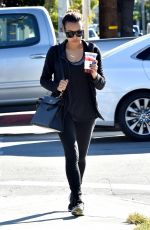 NAYA RIVERA Leaves Nine Zero One Salon in West Hollywood 01/26/2016