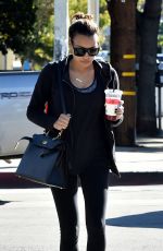 NAYA RIVERA Leaves Nine Zero One Salon in West Hollywood 01/26/2016