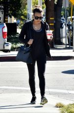 NAYA RIVERA Leaves Nine Zero One Salon in West Hollywood 01/26/2016