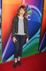 NICHOLE BLOOM at NBC/Universal 2016 Winter TCA Tour in Pasadena 01/13/2016
