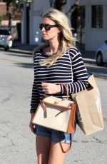 NICKY HILTON in Jeabs Shorts Out in Beverly Hills 01/28/2016