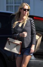NICKY HILTON in Jeabs Shorts Out in Beverly Hills 01/28/2016