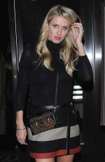 NICKY HILTON Leaves Palms Restaurant in Beverly Hills 01/07/2016