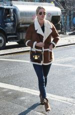 NICKY HILTON Out and About in New York 01/27/2016