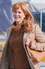 NICOLE KIDMAN on the Set of Big Little Lies in Monterey 01/26/2016