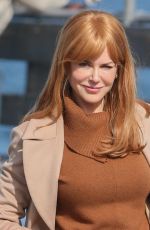 NICOLE KIDMAN on the Set of Big Little Lies in Monterey 01/26/2016