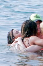 NINA DOBREV and JESSICA SZOHR in Bikinis at a Beach in Miami 01/29/2016