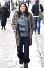 NINA WADIE Leaves The Weekend Show in Lodnon 01/09/2016