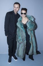 NOOMI RAPACE at Backstage Parade Pap Dior Homme Fall/Winter 2016/2017 in Paris 01/23/2016