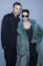 NOOMI RAPACE at Backstage Parade Pap Dior Homme Fall/Winter 2016/2017 in Paris 01/23/2016
