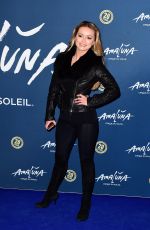 OLA JORDAN at Cirque Du Soleil Amaluna Premiere in London 01/19/2016