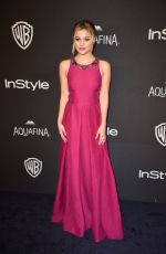 OLIVIA HOLT at Instyle and Warner Bros. 2016 Golden Globe Awards Post-party in Beverly Hills 01/10/2016