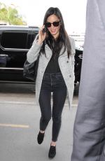 OLIVIA MUNN Arrives at LAX Airport in Los Angeles 01/11/2016