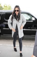 OLIVIA MUNN Arrives at LAX Airport in Los Angeles 01/11/2016