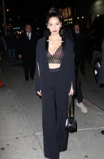 OLIVIA MUNN Arrives at The Late Show with Stephen Colbert in New York 01/14/2016