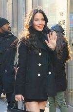 OLIVIA MUNN Out and About in New York 01/13/2016