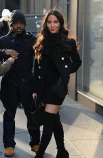 OLIVIA MUNN Out and About in New York 01/13/2016