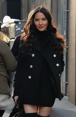 OLIVIA MUNN Out and About in New York 01/13/2016