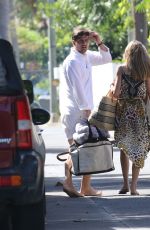 OLIVIA PALERMO Arrives at a Beach in St. Barts 01/01/2016