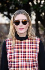 OLIVIA PALERMO at Christian Dior Fashion Show in Paris 01/25/2016