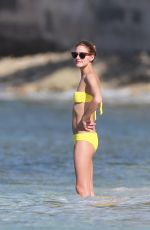 OLIVIA PALERMO in Bikini at a Beach in St. Barths 01/04/2015