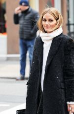 OLIVIA PALERMO Out and About in New York 01/14/2016