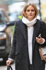 OLIVIA PALERMO Out and About in New York 01/14/2016