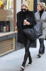 OLIVIA PALERMO Out and About in New York 01/21/2016