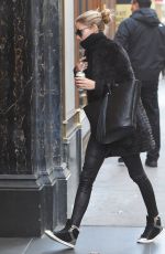 OLIVIA PALERMO Out and About in New York 01/21/2016