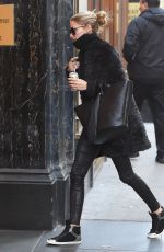 OLIVIA PALERMO Out and About in New York 01/21/2016
