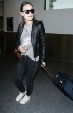 OLIVIA WILDE at Los Angeles International Airport 01/27/2016