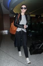 OLIVIA WILDE at Los Angeles International Airport 01/27/2016