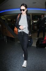 OLIVIA WILDE at Los Angeles International Airport 01/27/2016