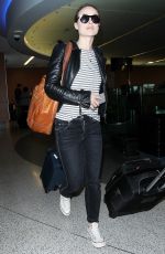 OLIVIA WILDE at Los Angeles International Airport 01/27/2016