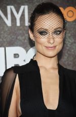 OLIVIA WILDE at Vinyl Premiere in New York 01/15/2016
