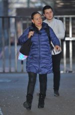 OONA KING Leaves ITV Studios in London 01/19/2016