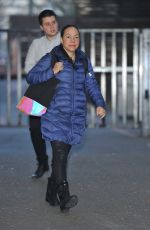 OONA KING Leaves ITV Studios in London 01/19/2016