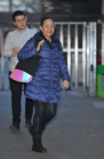 OONA KING Leaves ITV Studios in London 01/19/2016