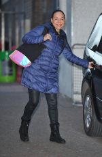 OONA KING Leaves ITV Studios in London 01/19/2016