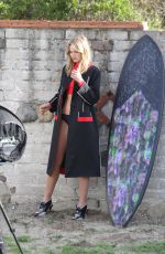PAIGE REIFLER on the Set of a Photoshoot in Malibu 01/20/2016